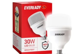 EVEREADY 30W LED Hammer Bulb, B22 Base, Cool Day Light (6500K)