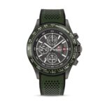 Swiss Military Hanowa SMWGO0003441 – Swiss Made Round Olive Chronograph – Watch for Men