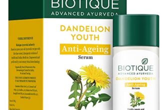 Biotique Dandelion Youth Anti-Ageing Serum| Ayurvedic and Organically Pure| Anti-Ageing Serum for Men & Women| Reduces Fine Lines & Wrinkles |100% Botanical Extracts| All Skin Types | 40ml