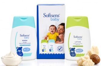 Softsens Baby Newborn Care Kit | Baby Care Travel Kit | Baby Wash (30 ml) & Baby Lotion (30 ml) | Gentle Baby Skincare for Babies & Kids 0–5 Years