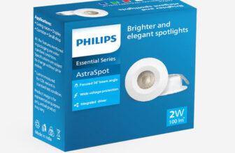 PHILIPS 2W LED AstraSpot Integrated GEN 2 (WW) Ceiling Light Ceiling Lamp(White)