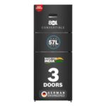 Bosch 302L, 3 Star, MaxFlex Convert Frost Free Triple Door Refrigerator | 8-in-1 Convertible Storage Modes|57L Extra Convertible Zone|Cool Extend up to 18 hours (CMC33S33VI, 2026 Model, Cosmic Steel)