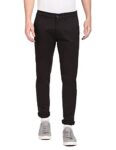 U.S. POLO ASSN. Men’s Mid Rise Denver Slim Fit Casual Trouser (USTRO0515D_Black_34)