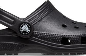 CROCS Boys & Girls Sling Back Clogs(Black , 12-18 Months)