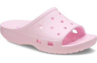 CROCS Women Slides(Pink , 4)