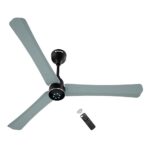 atomberg Renesa Halo Smart Alexa Enabled 1200mm BLDC Ceiling Fan with Remote | BEE 5 star | High Air Delivery | Low noise | LED Speed Indicator | Sleek Design | | 3 Year Warranty |Misty Teal
