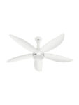 ACTIVA Aero Five | BLDC Motor | Remote Control | LED Light | 5 Blade with 5 Year Warranty BLDC Motor with Remote 1200 mm Ceiling Fan(5 Star | White | Pack of 1)