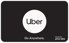Uber |Flat 6% discount |E-Gift Card | Instant Delivery | Valid for online purchase | 1 year validity