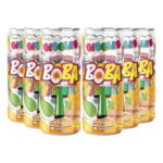Abbie’s Giggles Popping Boba with Mango Juice Drink 320 ml Ready To Drink (Pack of 6)
