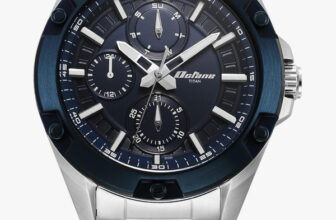 Titan Titan Octane Multifunction Blue Dial Silver Stainless Steel Strap Analog Watch  – For Men