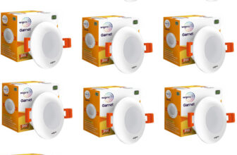 Wipro Garnet 3W LED Mini Downlight, Pack of 12 Recessed Ceiling Light Ceiling Lamp(White)