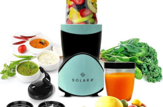 Solara Blendeasy 400 W Juicer Mixer Grinder(SOL-BLN-113z | 2 Jars | Blender for Smoothies and Juices | Aqua)