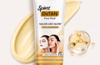 Spinz DeTan Face Pack|Besan Honey & Kojic Acid|100g