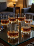 vetreo (Pack of 6) Karat Crystal Whiskey Glass Lead-Free Barware for Scotch, Bourbon, Liquor and Cocktail Drinks (Transparent, 300 ml) Premium Karat Crystal Scotch Whiskey Glasses 300 ml Imported Glass Set Glass Set Whisky Glass(300 ml, Glass, Clear)