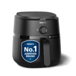 PHILIPS Air Fryer NA120/00, 4.2 Litre, Large, 100% Food Safe | uses up to 90% less fat, with Rapid Air Technology