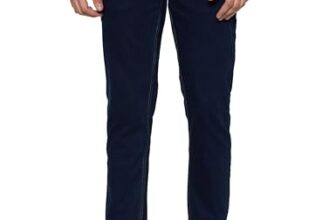 Peter England Men’s Premium Skinny Fit Stretchable Jeans Navy Blue