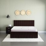 Interio by Godrej Ortho Plus Queen Bed Foam Mattress | 75 x 60 x 5 Inches, 10-Years Warranty, Convoluted Foam