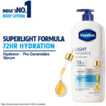 Vaseline Light Hydrate Serum In Lotion, Superlight & Non-Sticky for Hydration Boost(400 ml)