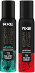 AXE Signature Mysterious and Intense Deodorant No Gas Body Perfume Body Spray  –  For Men(400 ml, Pack of 2)