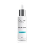 Olay Niacinamide Face Serum | Clear and Even Skin | Fights Dullness and Provides Radiant Glow| Normal, Oily, Dry, Combination | Paraben and Sulphate Free | 30ml