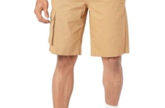 Wildcraft Solid 3-Pocket Cargo Shorts, Comfortable, Regular Fit, Beige, M