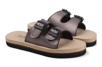 TWO SOFT Flip Flop for Women | Soft Comfortable | Breathable | Fashionable | Stylish | Trendy | Super Soft | Lightweight | Anti-Slip Sole | Indoor & Outdoor | (Brown, 6, UK Footwear Size System, Adult, Women, Numeric, Medium, 6)
