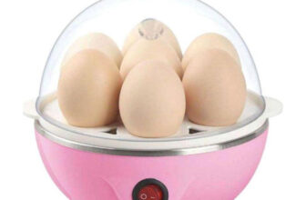 OMFEBRIC Electric Boiler Steamer Poacher (Multi Colour) EGG- 7 Egg Cooker(Multicolor, 7 Eggs)
