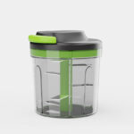 Lifelong Pull Chopper 1000ml Vegetable & Fruit Chopper(1N Container, 1N Blade, 1N Lid)