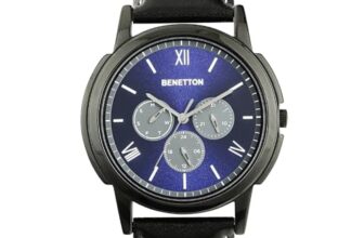 UNITED COLORS OF BENETTON Men Blue Round Dial Analog Watch – UWUCG0808