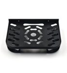 Sorath Tv Set Top Box Stand With Remote Holder Wall Mount Shelf Dth Stand For Wifi Router Stand All Type Of Set Top Box| Dth Stand With Double Remote Holder (Powder Coated,Black) – Plastic