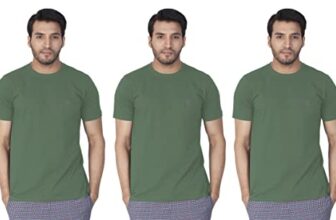 Lux Nitro Men’s Regular Fit (Round Neck T-Shirt_DEEP Grass Green 2XL)