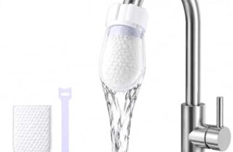 Universal Faucet Water Filter Bag with Securing Straps | Filters Dirt & Sediment, Kitchen & Bathroom Use, Easy Installation, Reusable Non-Woven Fabric, Easy Replacement