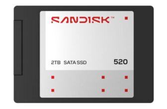 SanDisk® 520 SATA SSD 500GB, 2.5-inch Internal Solid State Drive, Up to 560MB/s Read Speed, 3D NAND, Up to 1000TBW Endurance, 5-Year Limited Warranty