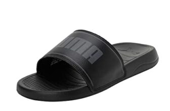 PUMA Unisex-Adult Slide Max Black-Cool Dark Gray Slide – 7 UK (39453701)