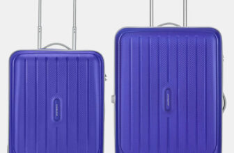 ARISTOCRAT Photon of 2 (Small 55cm | Medium 64cm) – Trolley Bag Cabin & Check-in Set 4 Wheels – 27 inch