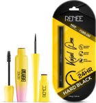 Renee Bold Black Eye Trio – Rich Color, Long Lasting, Smudgeproof, Smooth Application(Everyday Eyeliner 3.5ml, Mascara 15ml, HardBlack Kajal 0.35g, 21 g)