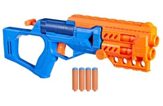 Nerf N Series Topbreaker Blaster, 4 Official Nerf N1 Darts Compatible Only with Nerf N1 Dart Blasters, Break Open Loading, Kids Gifts, Ages 8+