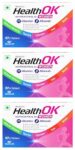 Mankind HealthOK Women Multivitamin 10 Tablets – Strawberry Flavour, Pure Vegetarian, 19+ Essential Vitamins & Minerals with Biotin & Ginseng | Hair Skin Nails, Energy & Bone Health Support x Pack of 3