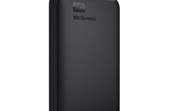 4TB Elements Portable HDD, Black USB 3.0, Compatible with PC, PS4 and Xbox, External HDD (WDBHDW0040BBK-EESN)
