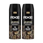 Axe Dark Temptation Long Lasting Deodorant Bodyspray For Men, 150ml (Pack of 2)