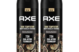 Axe Dark Temptation Long Lasting Deodorant Bodyspray For Men, 150ml (Pack of 2)