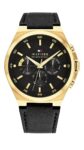 Tommy Hilfiger Quartz Multifunction Black dial Leather Strap Watch for Men-TH1792086