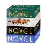 Novel Box Tissue Scented 100 Pulls Pack of 4 (800 Sheets) | Ultra Soft, Skin Friendly & Highly Absorbent Face Tissues | Car, Home, Office, Travel