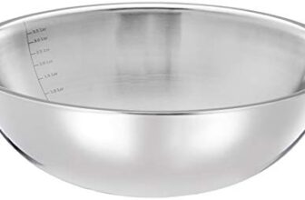 Amazon Brand – Solimo Stainless Steel Triply Tasla-Silver, 28cm