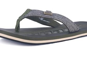 SPARX Men’s SF0037G OLIVE WHITE Slippers 9 (SF0037GOLWH0009)