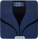 Lifelong Glass Weight Machine Weighing Scale(Blue)