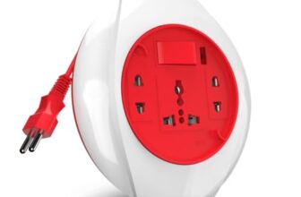 GM 3014 Plastic 2 Pin Flex Box Orion with Indicator and International Socket