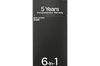 Godrej 272L 2 Star| 5 Years Comprehensive Warranty| New Launch| 6-in-1 Freezer Convertible| 95%+ Food Surface Disinfection| Frost Free Refrigerator (RF EON 294BN RCIF GP ST, Graphite Steel)