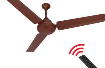 Polycab Airika BLDC with 1 Year Warranty 1200 mm Ceiling Fan(Luster Brown | Pack of 1)