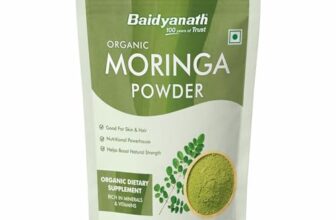 Baidyanath Ayurved Certified Organic Moringa Powder 200 gm | Pure Moringa (Drum Stick) Powder | Green Superfood for Energy, Immunity & Daily Wellness | Plant-Based Herbal Nutrition Supplement